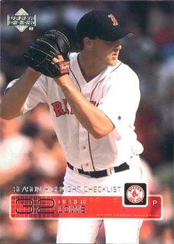 #262 Derek Lowe - Boston Red Sox - 2003 Upper Deck Baseball