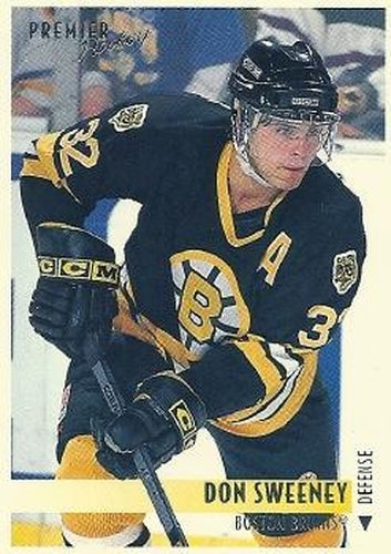 #262 Don Sweeney - Boston Bruins - 1994-95 Topps Premier Hockey