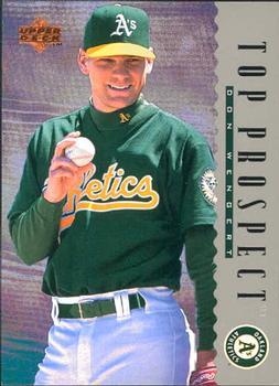 #262 Don Wengert - Oakland Athletics - 1995 Upper Deck Baseball