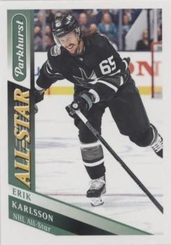 #262 Erik Karlsson - San Jose Sharks - 2019-20 Parkhurst Hockey