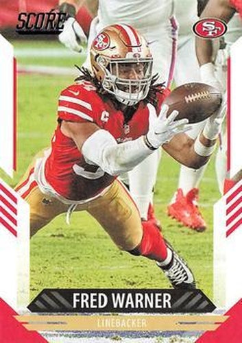 #262 Fred Warner - San Francisco 49ers - 2021 Score Football
