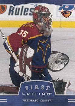 #262 Frederic Cassivi - Atlanta Thrashers - 2002-03 Be a Player First Edition Hockey
