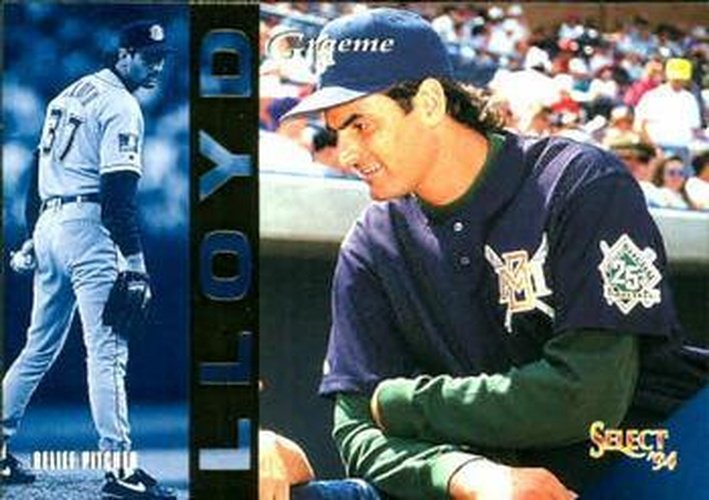 #262 Graeme Lloyd - Milwaukee Brewers - 1994 Select Baseball
