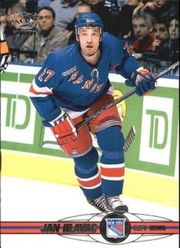 #262 Jan Hlavac - New York Rangers - 2000-01 Pacific Hockey