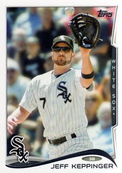 #262 Jeff Keppinger - Chicago White Sox - 2014 Topps Baseball
