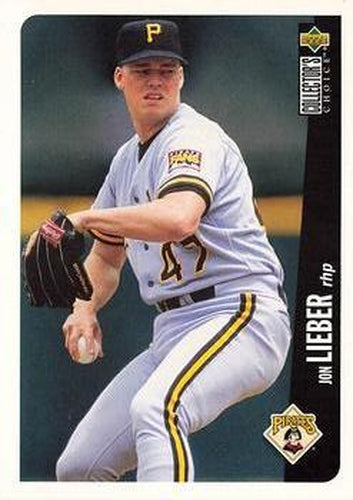 #262 Jon Lieber - Pittsburgh Pirates - 1996 Collector's Choice Baseball