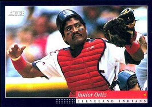 #262 Junior Ortiz - Cleveland Indians -1994 Score Baseball
