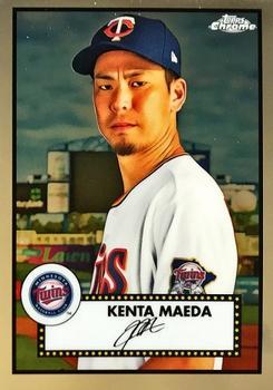 #262 Kenta Maeda - Minnesota Twins - 2021 Topps Chrome Platinum Anniversary Baseball