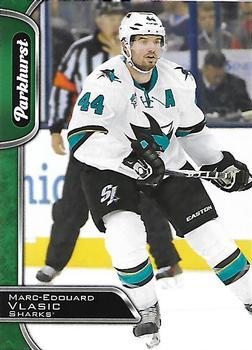 #262 Marc-Edouard Vlasic - San Jose Sharks - 2016-17 Parkhurst Hockey