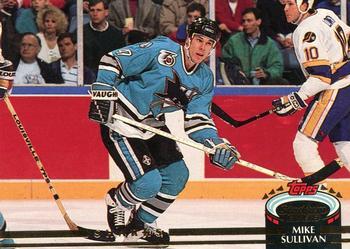 #262 Mike Sullivan - San Jose Sharks - 1992-93 Stadium Club Hockey