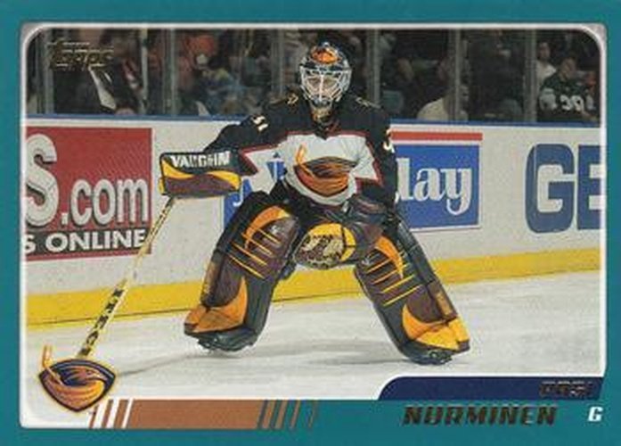 #262 Pasi Nurminen - Atlanta Thrashers - 2003-04 Topps Hockey