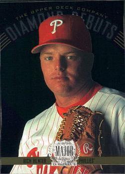 #262 Rich Hunter - Philadelphia Phillies - 1996 Upper Deck Baseball