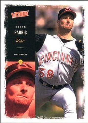#262 Steve Parris - Cincinnati Reds - 2000 Upper Deck Victory Baseball