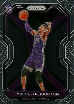 #262 Tyrese Haliburton - Sacramento Kings - 2020-21 Panini Prizm Basketball