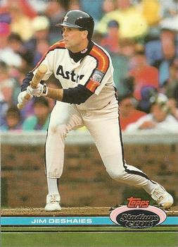 #262 Jim Deshaies - Houston Astros - 1991 Stadium Club Baseball