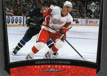 #262 Sergei Fedorov - Detroit Red Wings - 1998-99 Upper Deck Hockey