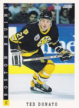 #262 Ted Donato - Boston Bruins - 1993-94 Score Canadian Hockey