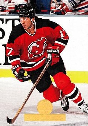 #262 Tom Chorske - New Jersey Devils - 1994-95 Leaf Hockey
