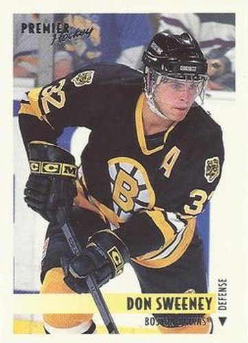 #262 Don Sweeney - Boston Bruins - 1994-95 O-Pee-Chee Premier Hockey