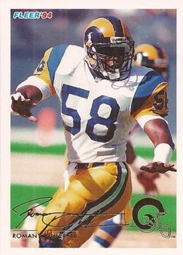 #262 Roman Phifer - Los Angeles Rams - 1994 Fleer Football