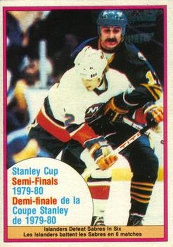 #262 Stanley Cup Semi-Finals - New York Islanders / Buffalo Sabres - 1980-81 O-Pee-Chee Hockey