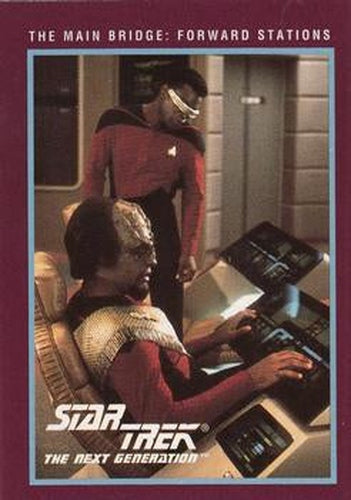 #262 Main Bridge, The: Forward Stations - 1991 Impel Star Trek 25th Anniversary