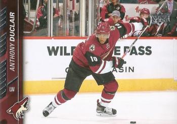 #262 Anthony Duclair - Arizona Coyotes - 2015-16 Upper Deck Hockey
