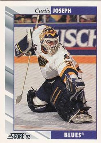 #262 Curtis Joseph - St. Louis Blues - 1992-93 Score USA Hockey