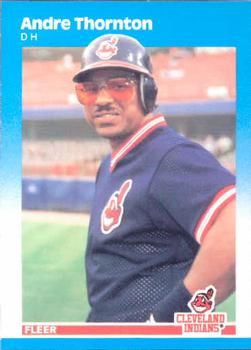 #262 Andre Thornton - Cleveland Indians - 1987 Fleer Baseball