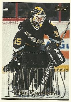 #262 Tom Barrasso - Pittsburgh Penguins - 1995-96 Topps Hockey