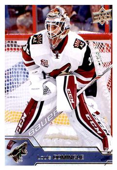 #262 Louis Domingue - Arizona Coyotes - 2016-17 Upper Deck Hockey