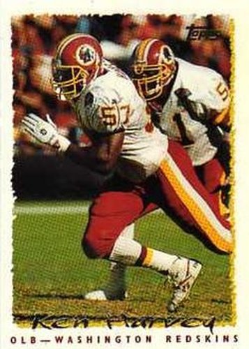 #262 Ken Harvey - Washington Redskins - 1995 Topps Football