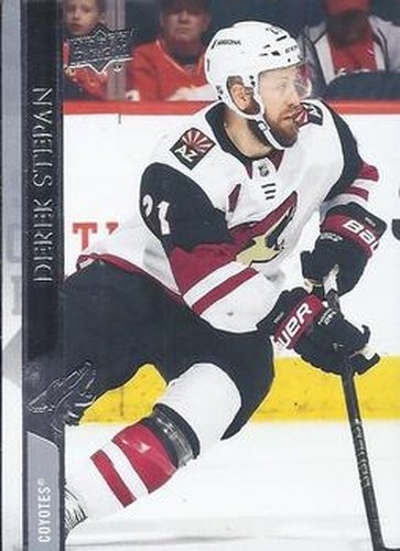 #262 Derek Stepan - Arizona Coyotes - 2020-21 Upper Deck Hockey