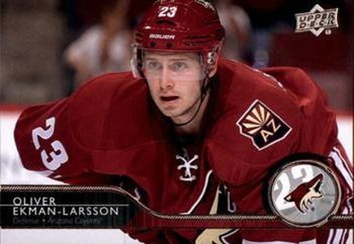 #262 Oliver Ekman-Larsson - Arizona Coyotes - 2014-15 Upper Deck Hockey