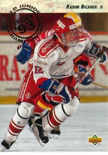 #262 Radim Bicanek - Czechoslovakia - 1993-94 Upper Deck Hockey