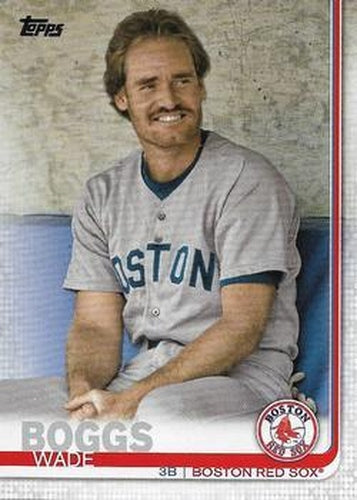 #262c Wade Boggs - Boston Red Sox - 2019 Topps Baseball