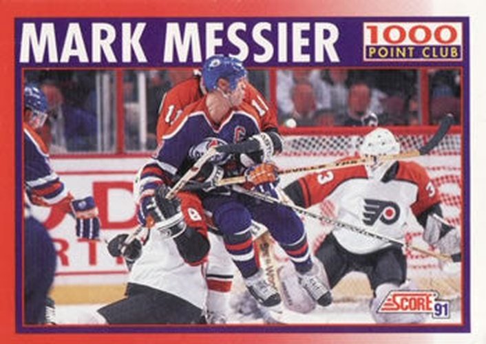 #263 Mark Messier - 1991-92 Score Canadian Hockey