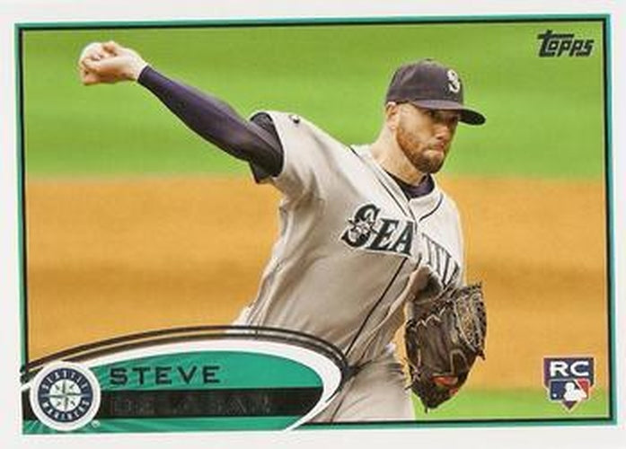 #263 Steve Delabar - Seattle Mariners - 2012 Topps Baseball