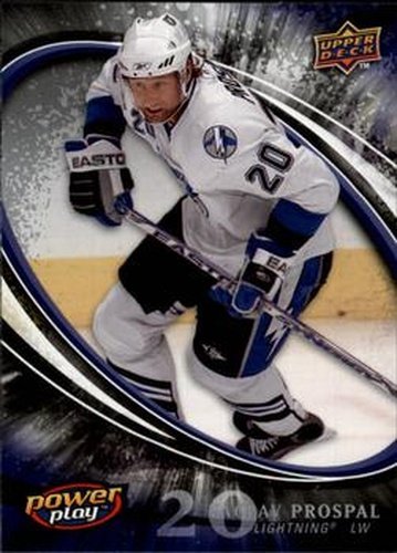 #263 Vaclav Prospal - Tampa Bay Lightning - 2008-09 Upper Deck Power Play Box Set Hockey