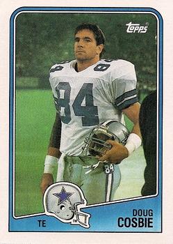 #263 Doug Cosbie - Dallas Cowboys - 1988 Topps Football