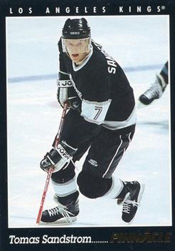 #263 Tomas Sandstrom - Los Angeles Kings - 1993-94 Pinnacle Hockey