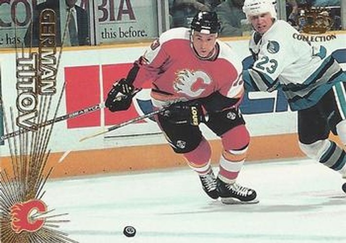 #263 German Titov - Calgary Flames - 1997-98 Pacific Crown Hockey