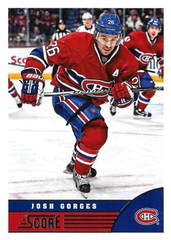 #263 Josh Gorges - Montreal Canadiens - 2013-14 Score Hockey