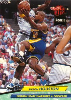 #263 Byron Houston - Golden State Warriors - 1992-93 Ultra Basketball