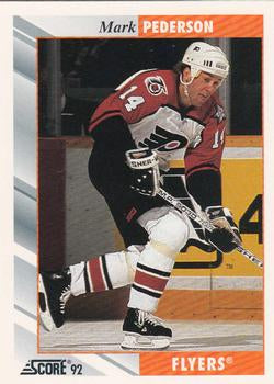 #263 Mark Pederson - Philadelphia Flyers - 1992-93 Score USA Hockey