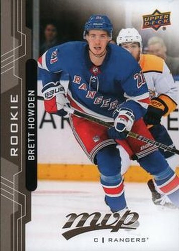 #263 Brett Howden - New York Rangers - 2018-19 Upper Deck MVP Hockey