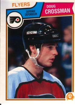 #263 Doug Crossman - Philadelphia Flyers - 1983-84 O-Pee-Chee Hockey