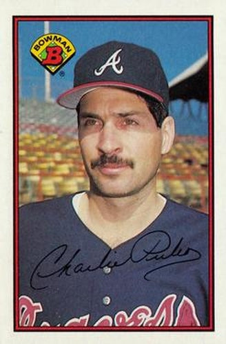 #263 Charlie Puleo - Atlanta Braves - 1989 Bowman Baseball