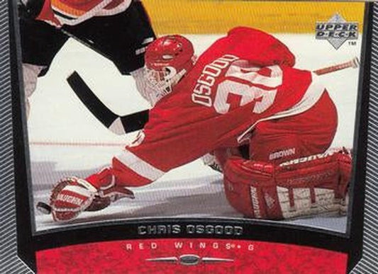 #263 Chris Osgood - Detroit Red Wings - 1998-99 Upper Deck Hockey
