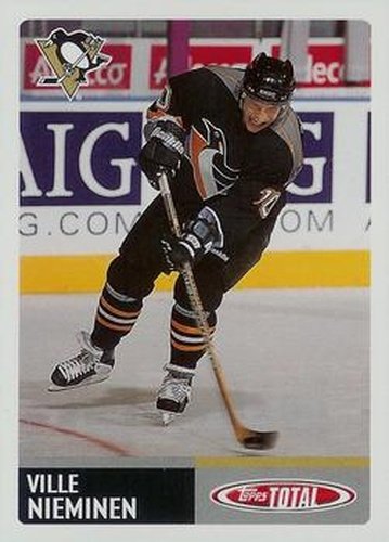 #263 Ville Nieminen - Pittsburgh Penguins - 2002-03 Topps Total Hockey